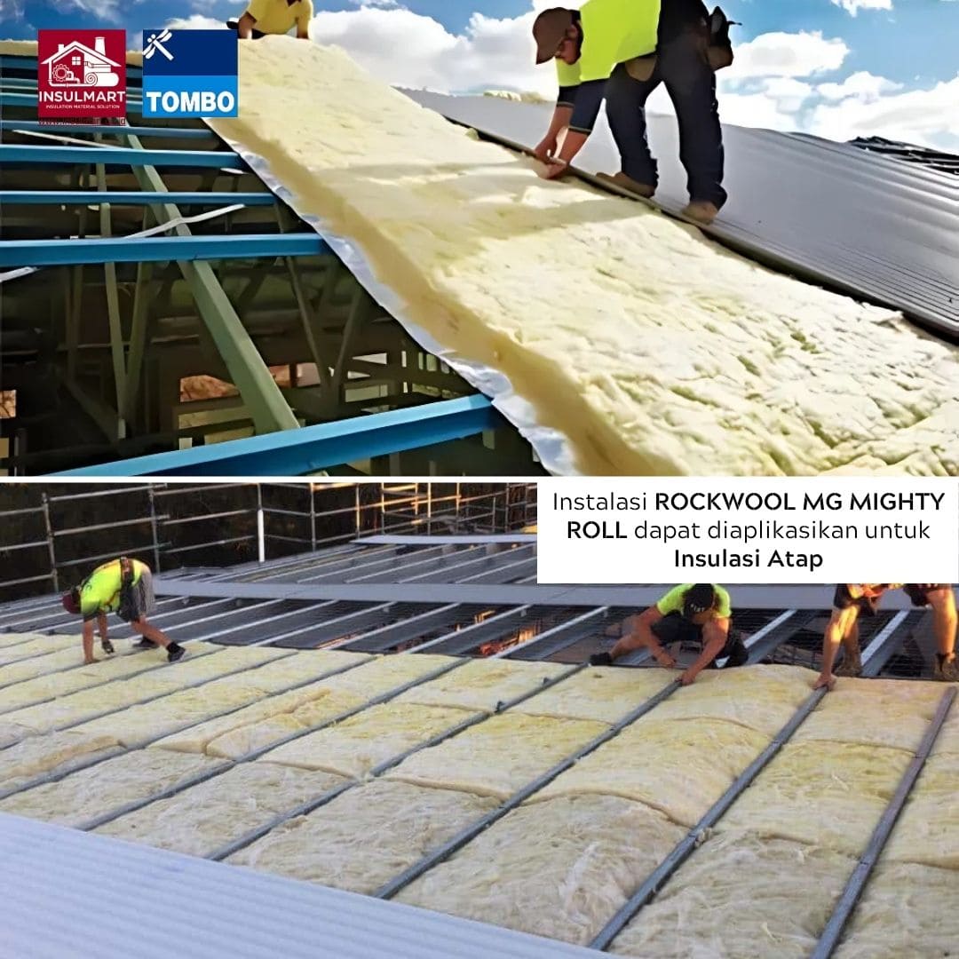 Gambar 3 Rockwool Blanket Merk Tombo (MG Mighty Roll)