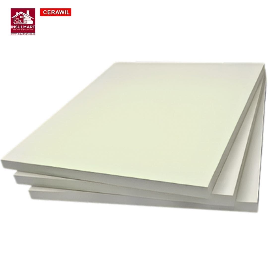 Ceramic Fiber Board (Max Temp. 1260 °C) Merk Cerawil 1