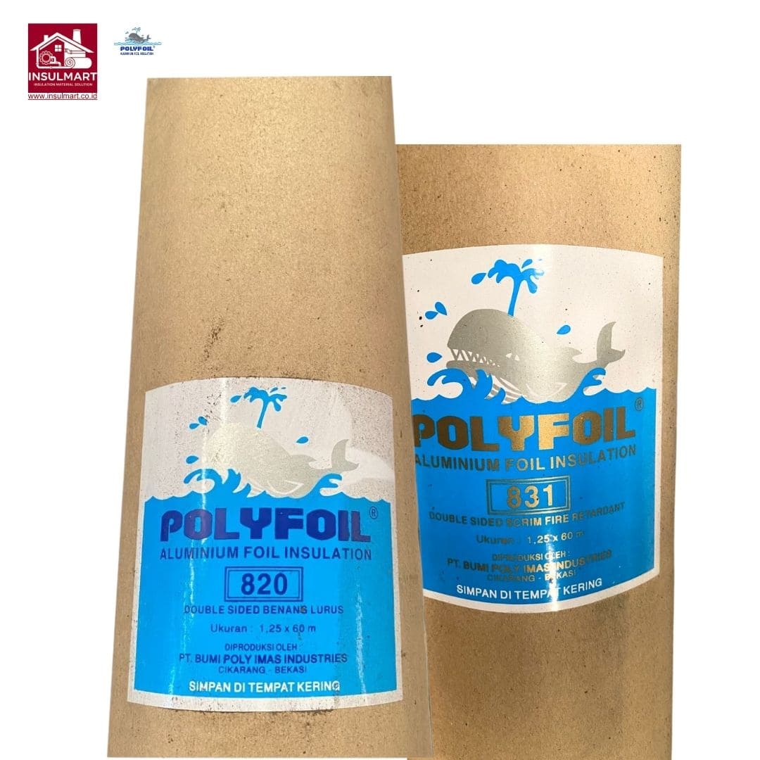 Gambar 1 Aluminium Foil Paper Merk Polyfoil