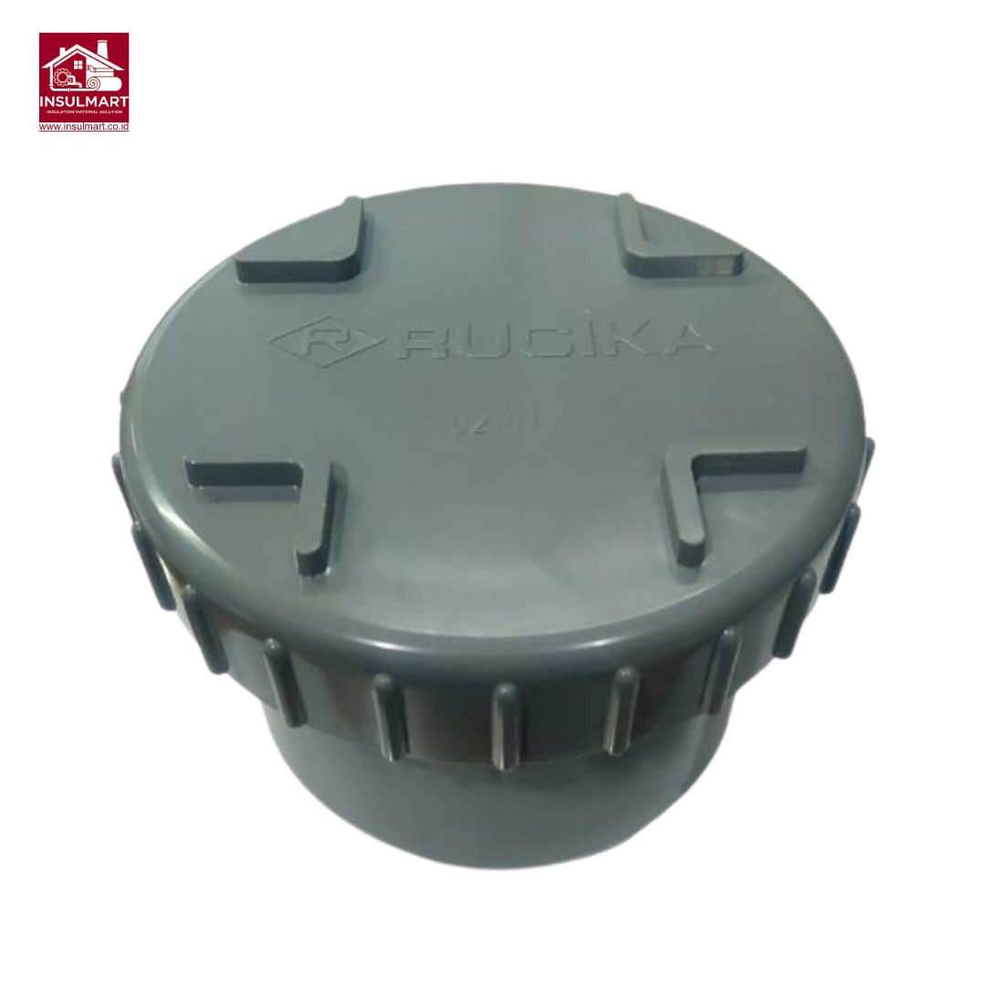 Clean Out Cap (D - CO) Standard JIS K 6743 Aplikasi Air Bersih Merk Rucika 3
