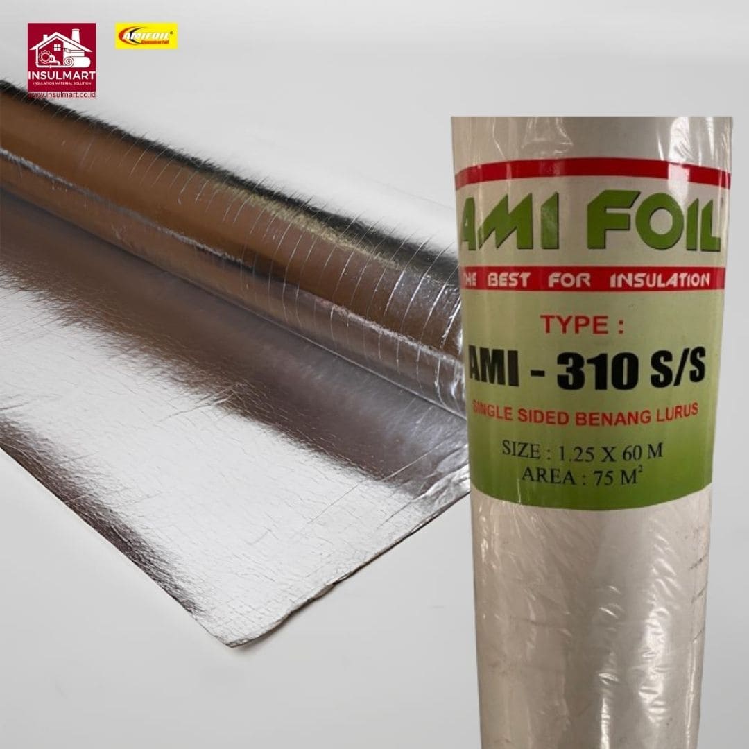 Aluminium Foil Paper Metalizing Merk AMI 1